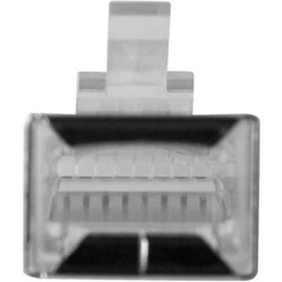 Afbeelding van ACT TD108B RJ45 (8P/8C) Afgeschermde Modulaire Connector Ronde Kabel Masssieve Aders 25 stuks