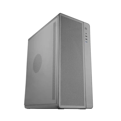 Afbeelding van Tacens Aero, pc behuizing, ATX, robuuste metalen structuur, frontrooster, 1 x achterventilator 120 mm, ultrastil, houder 3 ventilator aan de voorkant, gaming USB 3.0, zwart