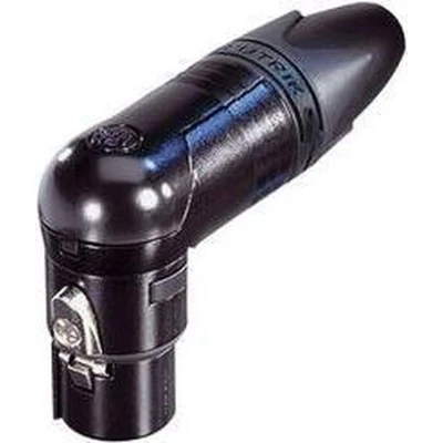 Afbeelding van Neutrik NC7FRX B XLR connector Bus, haaks Aantal polen: 7 Zwart 1 stuk(s)