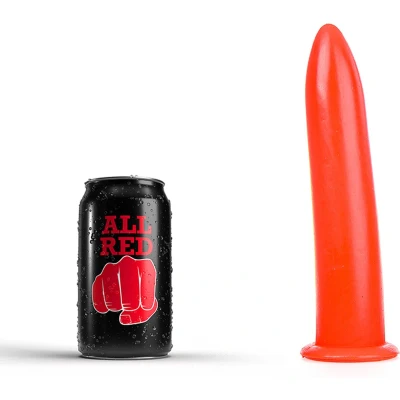Afbeelding van All Red Dildo 19 x 3,5 cm rood