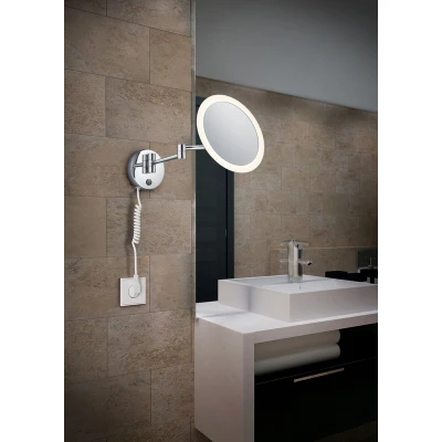 Afbeelding van Wandlamp Trio Leuchten View Chroom