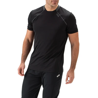 Afbeelding van Udolf Shirt Heren Black 990 L Sportshirt