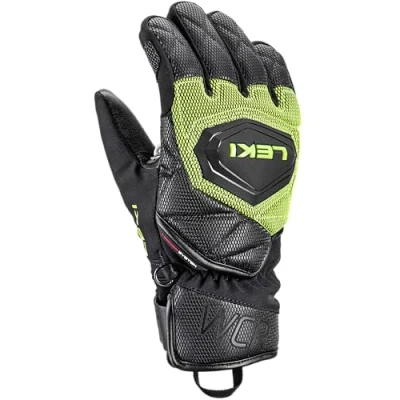 Afbeelding van Leki Alpino Wcr Coach 3d Junior Handschoenen Groen 12 13 Years Jongen
