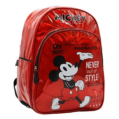Afbeelding van Disney rugzak Mickey Mouse 90 jaar rood