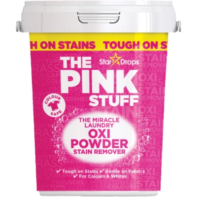 Afbeelding van The Pink Stuff Stardrops Vlekkenverwijderaar Kleur Vegan 1 kg.