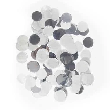 Afbeelding van Confetti Zilver Groot Rond 14 gram
