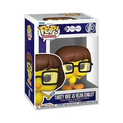 Afbeelding van Funko Pop! Warner Bros 100 Tweety Bird As Velma Dinkley #1243