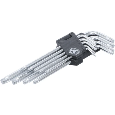 Afbeelding van BGS Stiftsleutelset lang torx T10 T50 9 delig
