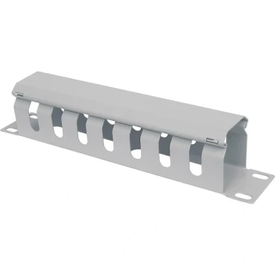 Afbeelding van Intellinet 714976 10 inch Kabelvoering voor patchkast Grijs wit (RAL 7035)