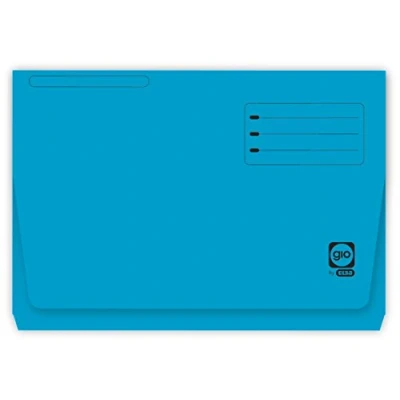 Afbeelding van Subfolder Elba Blauw Revers Din A4 (25 Stuks)