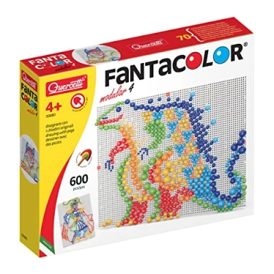 Image de Quercetti 783060 Jeu De Société 13/0880 Fantacolor Modular 600 Pions