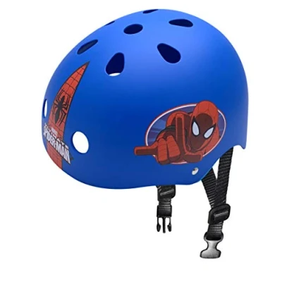 Afbeelding van Marvel Spider Man Skatehelm Blauw/Rood maat 54/60 cm