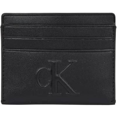 Afbeelding van Calvin Klein Jeans Sculpted Cardcase Unisex Portemonnee, Maat: One Size, Black