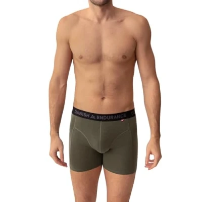 Afbeelding van Danish Endurance Hightech Zwemshorts, Heren, Maat: Large, Green