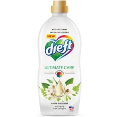 Afbeelding van Dreft Wasverzachter White Blossoms 40 Wasbeurten 1 Liter