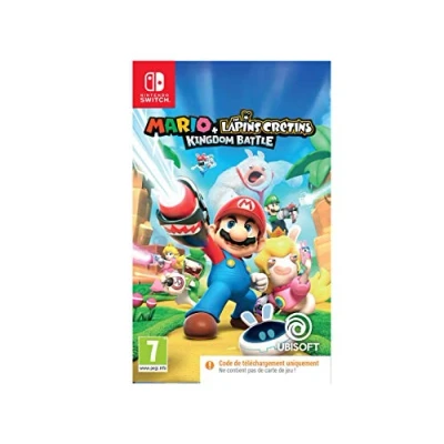 Image de Mario + Les Lapins Crétins Kingdom Battle Code in a Box Nintendo Switch