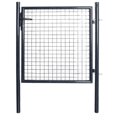 Afbeelding van Gaaspoort 85,5x100 cm gegalvaniseerd staal grijs