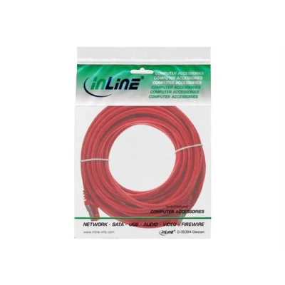 Image de InLine cordon de raccordement 25 m rouge