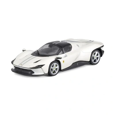 Afbeelding van Bburago Ferrari Daytona SP3 18 36914 Hoogwaardige miniatuurauto op schaal 1:43 Signature Edition, harde behuizing, 10 cm, wit
