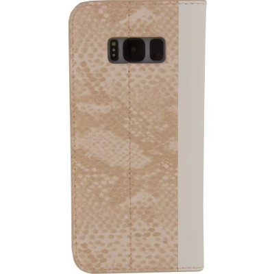 Afbeelding van Mobilize Special Premium Gelly Book Case Samsung Galaxy S8 Snake Light Peach