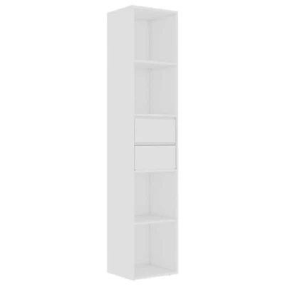 Image de vidaXL Bibliothèque Blanc 36x30x171 cm Bois d&#039;ingénierie802867