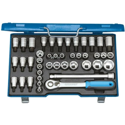 Afbeelding van Gedore 2546000 Dopsleutelset Metrisch 1/2 (12.5 Mm) 42 Delig