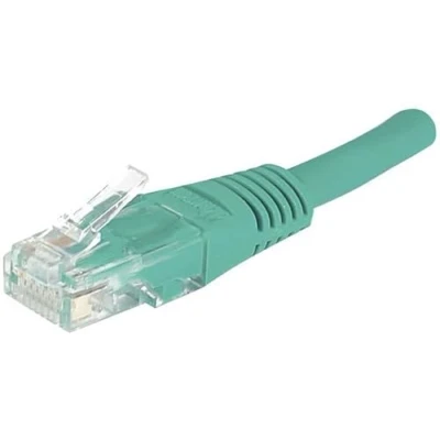 Afbeelding van Exertis Connect patchkabel U/UTP, niet afgeschermd, CAT.5e, groen, 0,50 m met bijzonder smalle (U/UTP, CAT5e, 0.50 m), Netwerkkabel