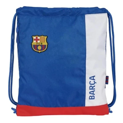 Afbeelding van Rugtas met Koordjes F.C. Barcelona Blauw Kastanjebruin 35 x 40 1 cm