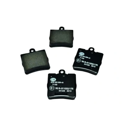 Afbeelding van HELLA 8DB 355 008 461 Remblokkenset Niet geschikt voor slijtage waarschuwingscontact MERCEDES BENZ: SLK, C Class Saloon, E Saloon