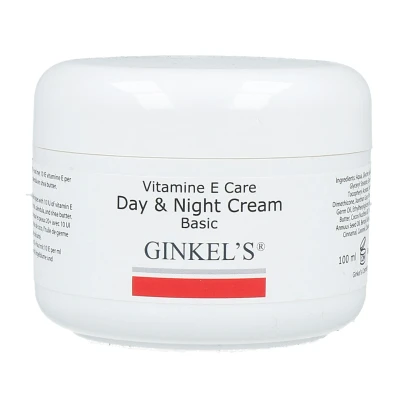 Afbeelding van Ginkel&#039;s Vitamine E Dag en Nacht Basis Crème 100ML