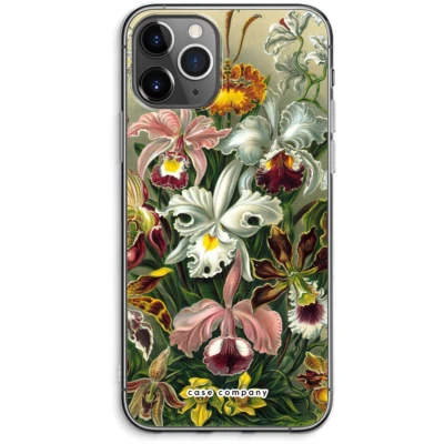 Afbeelding van Case Company® hoesje geschikt voor iPhone 11 Pro Max Haeckel Orchidae Soft Cover Telefoonhoesje Bescherming aan alle Kanten en Schermrand