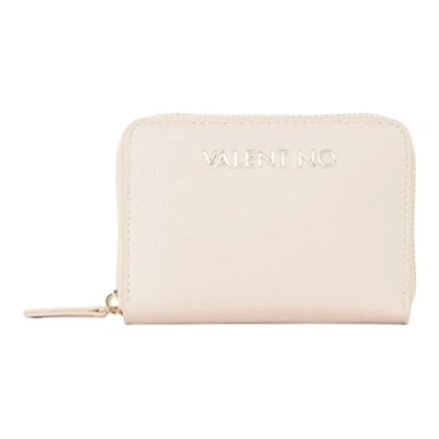 Afbeelding van VALENTINO Portemonnee Alexia Zip Around Wallet Ecru Beige