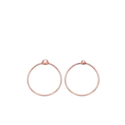 Afbeelding van Elli 2 PACK Classic Ring Rose goldcoloured, Dames, Maat: 54, gold coloured