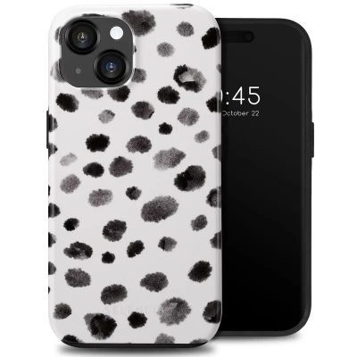 Afbeelding van Selencia Hoesje Geschikt voor iPhone 15 Vivid Backcover Trendy Leopard