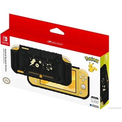 Image de Système hybride de protection Hori pour Nintendo Switch Edition Pikachu Noir et or