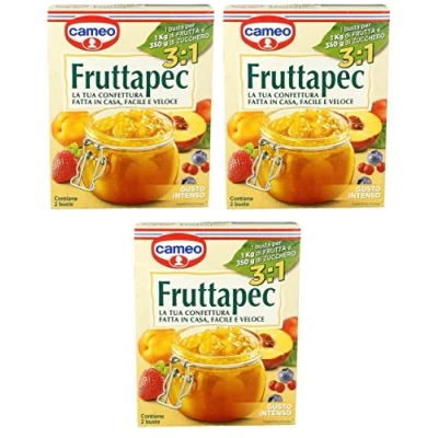 Afbeelding van Cameo fruttapec Gusto Intenso bereid voor zelfgemaakte jam, 50 g, 6 stuks (bevat 2 zakjes van 25 g)