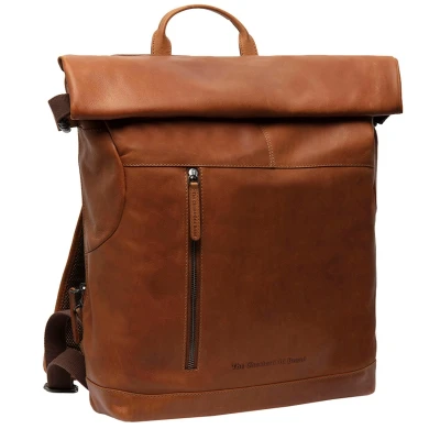 Afbeelding van The Chesterfield Brand Leren Rugzak Cognac Liverpool