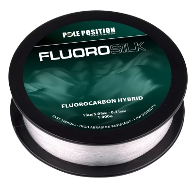 Image de Pole Position Fluorosilk Hybrid Fluorocarbon 0.33mm/6.88kg 1000m Fluorocarbone