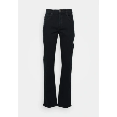 Afbeelding van Lee Brooklyn Straight Blue Black Heren Jeans Spijkerbroek voor Mannen Donkerblauw/Zwart Maat 42/32