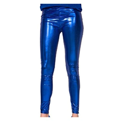 Afbeelding van Folat Legging Metallic Blauw Maat L/XL