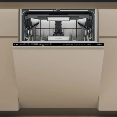 Image de Whirlpool W7I HP40 LC Lave vaisselle Encastrable Entièrement Intégré Noir