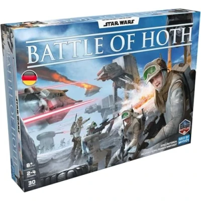 Afbeelding van Days of Wonder, Star Wars Battle Hoth 30 minuten strategiespel voor 2 4 spelers vanaf 8 jaar, spel in het Duits