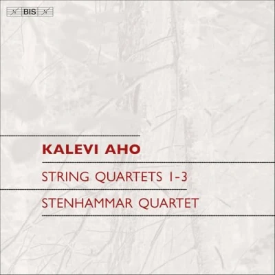 Afbeelding van Stenhammar Quartet Aho: String Quartets Nos 1 3 (Super Audio CD)