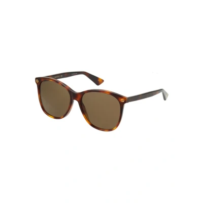 Afbeelding van Gucci Dammes Lunettes de soleil Marron One Size