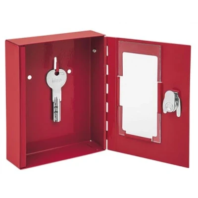 Afbeelding van Wedo 10250102X noodsleutelbehuizing rood met ijsbrekerhamer