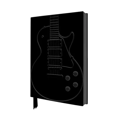 Afbeelding van Artisan Art Notebooks Black Gibson Guitar Notebook (Flame Tree Journals)