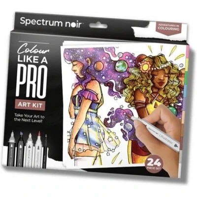 Afbeelding van Spectrum Noir Pro Colour Art Kit Adventures in Colouring