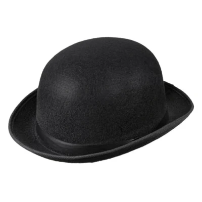 Afbeelding van Boland 04002 Volwassen hoed Antoine zwart gangster jaren 20 hoofdtooi accessoire carnaval themafeest