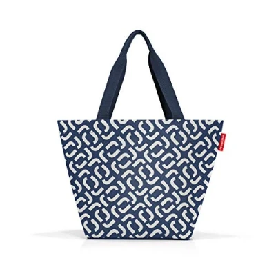 Afbeelding van Reisenthel Shopper M Handtas 15L Signature Navy Blauw