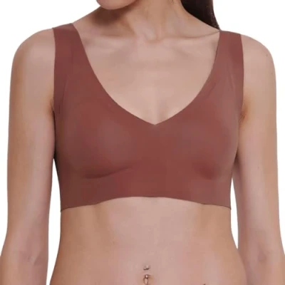 Afbeelding van Sloggi Bralette Bustier, Dames, Maat: Small, Burnt henna